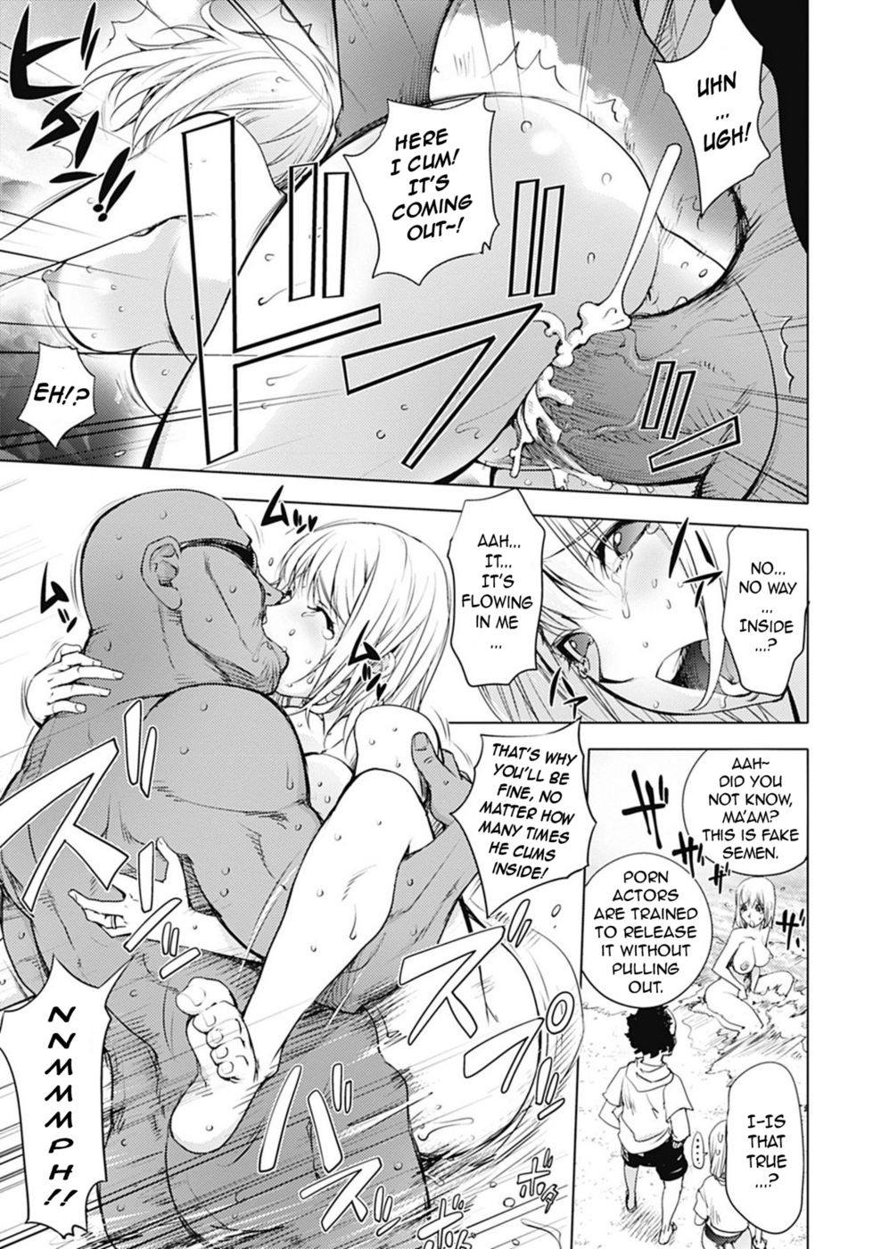 Hentai Manga Comic-Kaya-sis at the Beach-Read-17